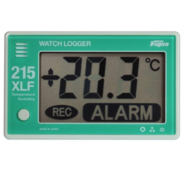 上品な LOGGER WATCH データーロガー KT-215XLF 温湿度大型表示NFCタイプ 温湿度計