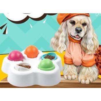 早食い防止 ペット用食器 ボウル 玩具 早食い防止 フードボウル 楽しい エサやり