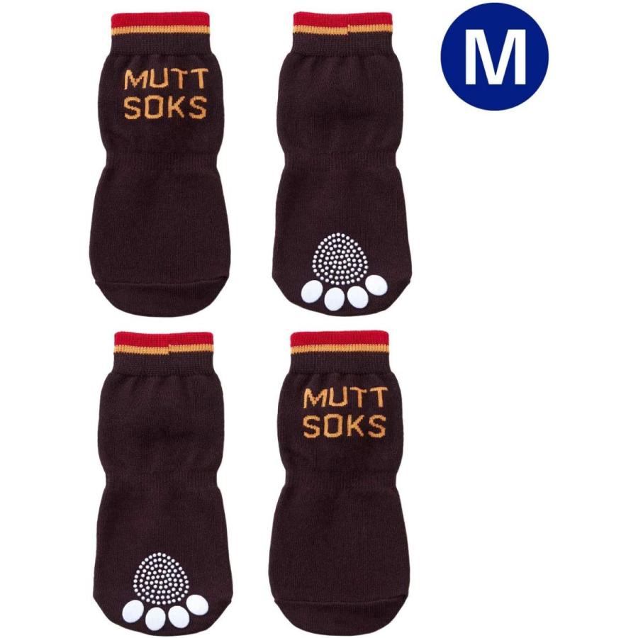 Muttsoks M マットソックス 犬用靴下 靴下 ソックス 肉球保護 滑り止め カナダ 人気 Muttluks 怪我 傷口保護 老犬 小物 アクセサリー Www Mantraman Com Mx