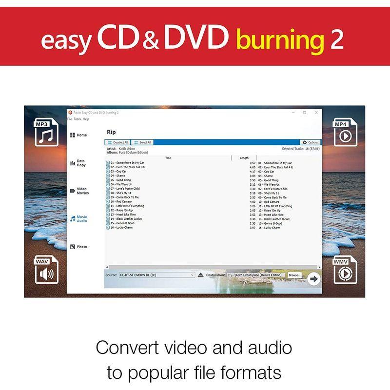Roxio Easy CD & DVD Burning 2 並行輸入品 別途日本語マニュアル付き｜prior｜08