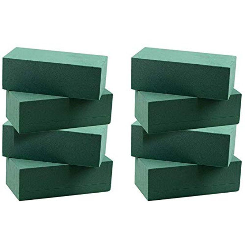 送料無料でお届けします Lokipa フラワー資材 生花用 スポンジ 8ブリック フローラルフォーム オアシス 吸水スポンジ ドライ 花の泥 花屋用品