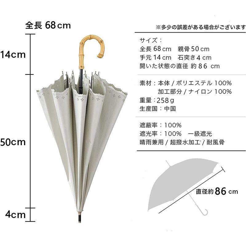 傘 レディース 日傘 長傘 一級遮光 母の日のプレゼント ｕｖカット率100 かわいい 軽量 晴雨兼用 210t高密度 撥 本物品質の