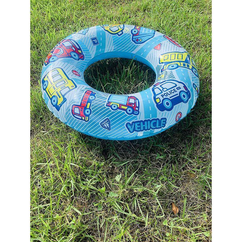 浮き輪(ウキワ、フロート)子ども キッズ 可愛いくるま 豪華2個セット 空気入れフットポンプ付 豪華セット- 膨らませた外径52cm ウキワ 【特別訳あり特価】 浮き輪(ウキワ、フロート)子ども キッズ 可愛いくるま 豪華2個セット 空気入れフットポンプ付 豪華セット- 膨らませた外径52cm ウキワ 【特別訳あり特価】