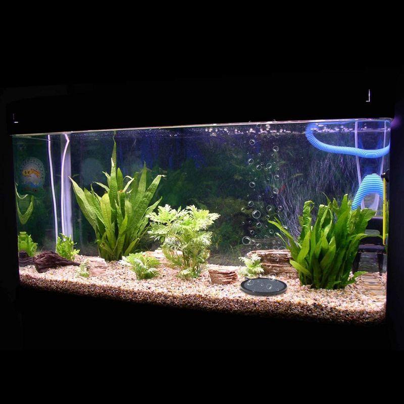 Vorcool エアストーン 細かい泡 吸盤 酸素補給 空気石 ポンプ 熱帯魚 水槽 金魚 10cm 新作人気