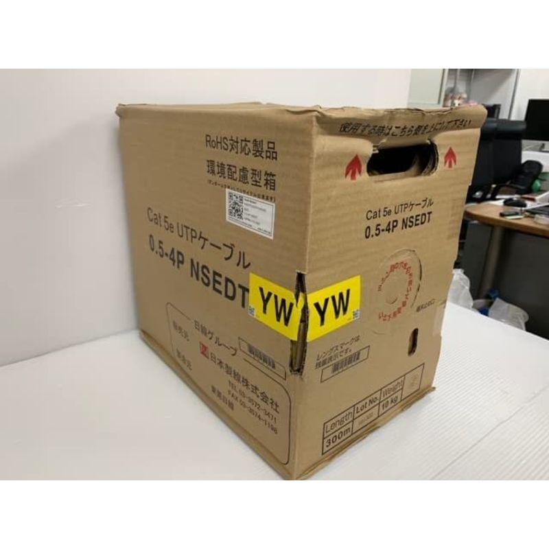 人気商品は 日本製線 Cat6 LANケーブル 赤 300m 1箱 beverlypark.co.id