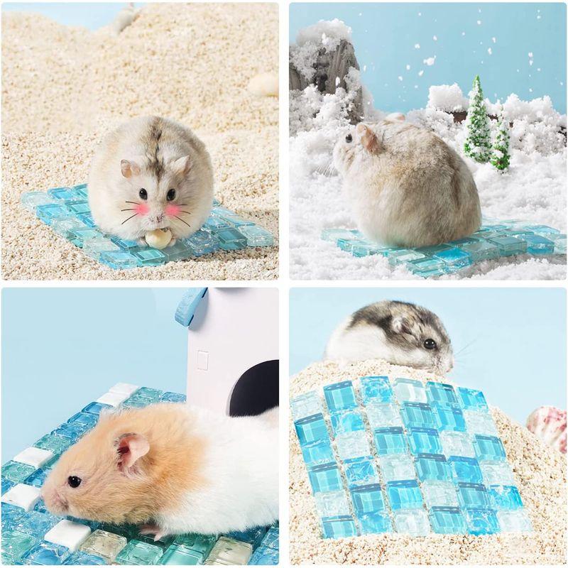 激安/新作 小動物 ひんやり 洗える ハムスター おもちゃ アルミクールマット 冷感 暑さ対 小動物 ひんやり 洗える ハムスター おもちゃ アルミクールマット 冷感 暑さ対