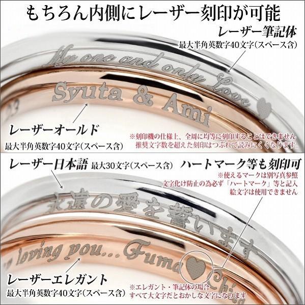 ペアリング サージカル ステンレス 甲丸リング 2.5mm レディース 