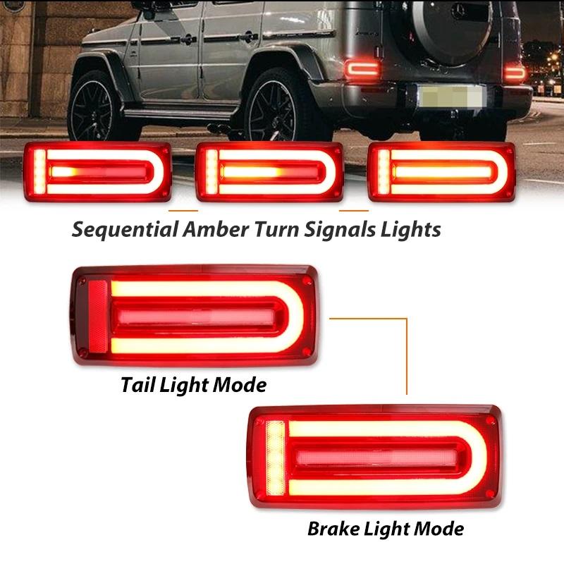 ベンツ Gクラス W463 LED テールランプ (1990-2018) テール ベンツ Gクラス W463 LED テールランプ (1990-2018) テール