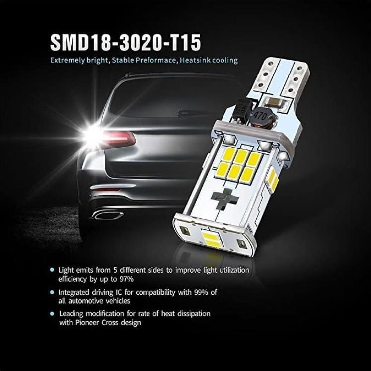 プジョー 5008 2011年式 運転席側 外側リアテールランプ　左右セット プジョー 5008 LED バックランプ 後退灯 (2017-2021) キャンセラー内臓