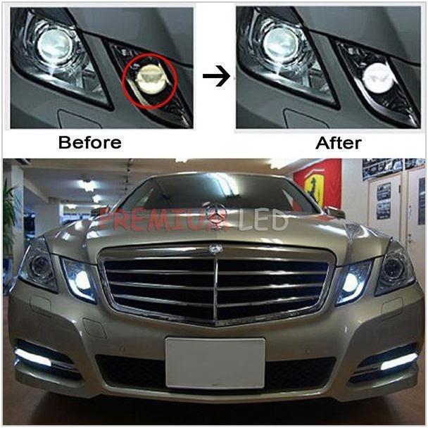 ベンツ Eクラス W212 セダン LED ポジション CREE社製 XP-E 6000K 純正 