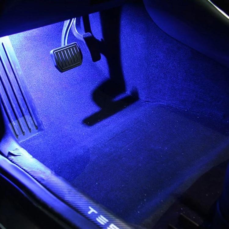 テスラ LED フットランプ テスラ3 テスラX テスラS 室内灯 ルーム 