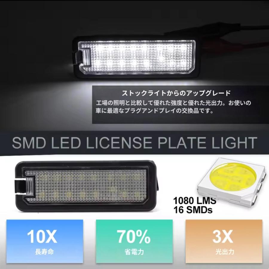 VW ザ・ビートル LED ナンバー灯 ライセンスランプ 番号灯 純正