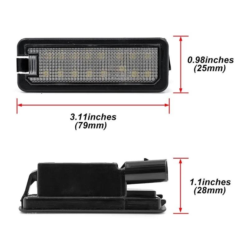 VW GOLF8 ゴルフ8 LED ナンバー灯 MK8 (2022-) ライセンスランプ VW GOLF8 ゴルフ8 LED ナンバー灯 MK8 (2022-) ライセンスランプ