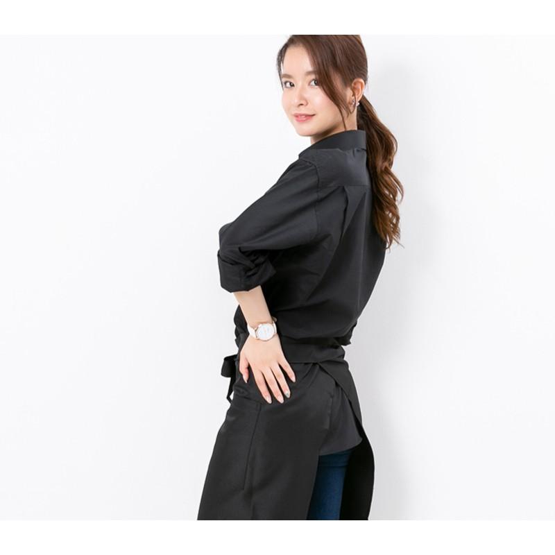 ワイシャツ 黒 レディース 形態安定 長袖 黒シャツ 仕事着 制服 ワイシャツ 黒 レディース 形態安定 長袖 黒シャツ 仕事着 制服