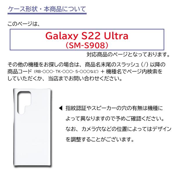 Galaxy S22 Ultra SM-S908 ケース カバー スマホケース 豹柄 写真 片面 / 5-020｜prisma｜04