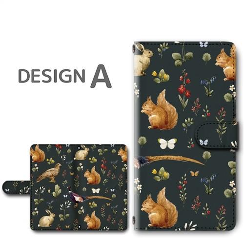 Galaxy A41 SC-41A ケース スマホケース docomo ドコモ リス 鳥 動物