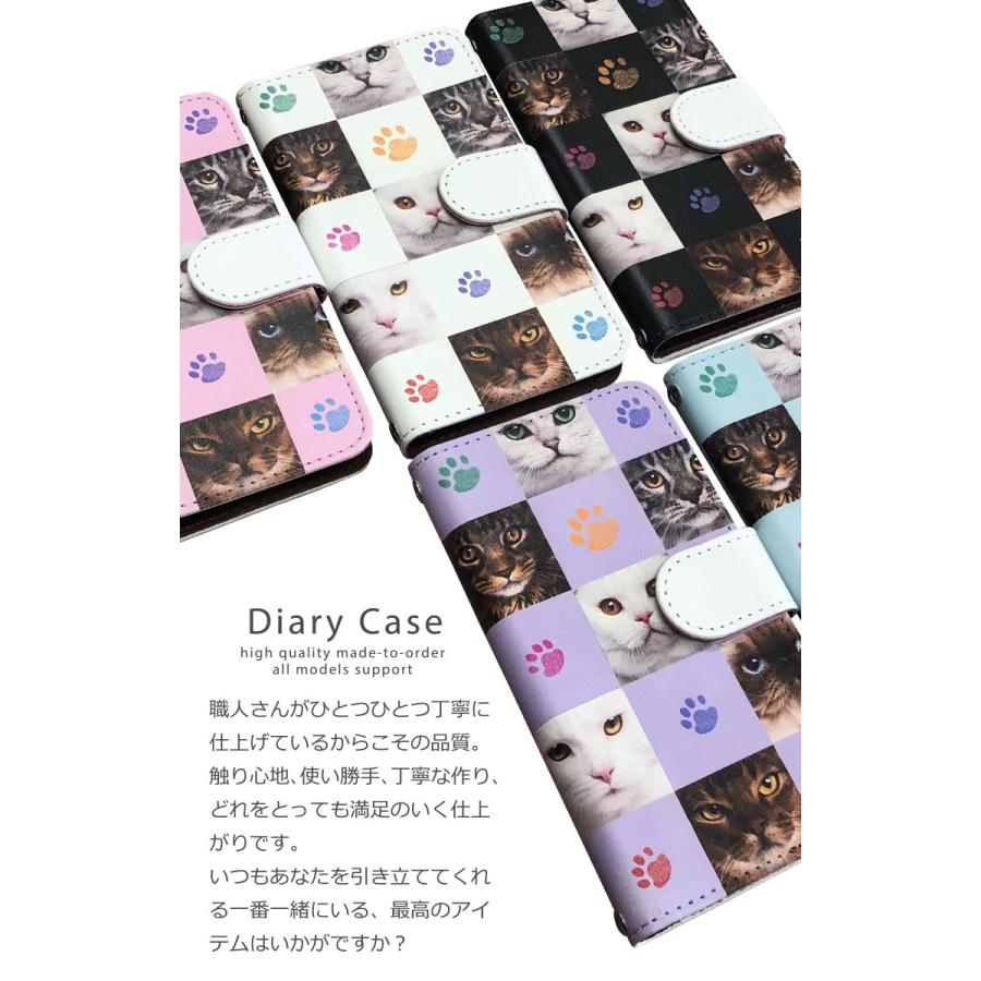 スマホケース 手帳型 iPhone17 iPhone16 AQUOS Redmi Pixel Reno 対応機種多数 スマホ カバー ネコ 猫 ねこ |  | 01