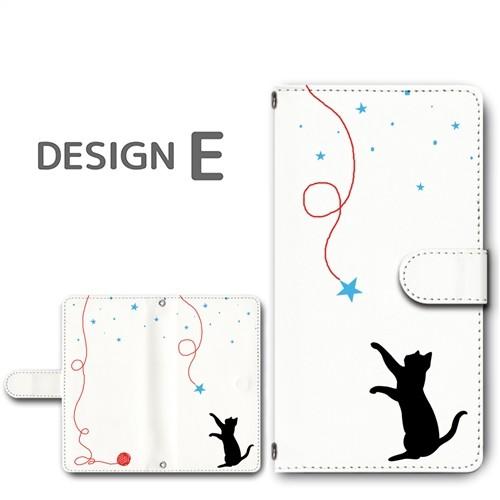 iPhone11 ケース カバー Pro Max 対応 手帳型 ねこ 猫 星 かわいい 手帳型 ケース  / dc-623.｜prisma｜06