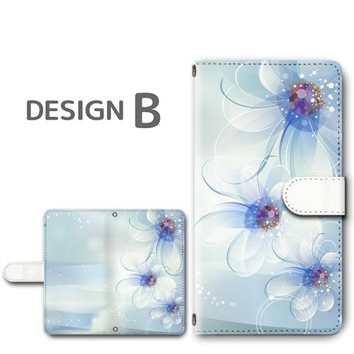 AQUOS sense4 basic 花柄 きれい スマホケース 手帳型 アンドロイド |  | 02