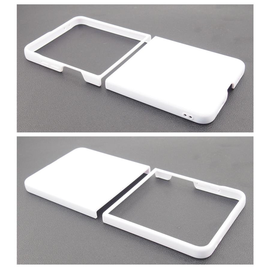 Galaxy Z Flip7 ケース スマホカバー クリアケース ブラック