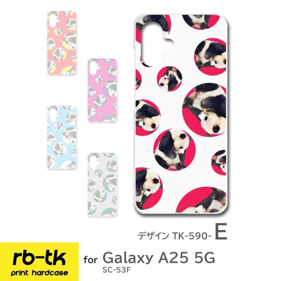 Galaxy A25 5G ケース パンダ 動物 SC53F ギャラクシー スマホケース