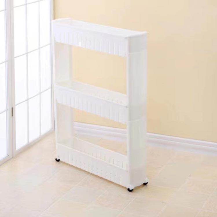 キッチンワゴン 隙間収納 トローリー 幅12cm 3段 隙間ラック キッチン 収納 キッチン収納 スリム キッチン隙間収納 すきま収納 洗面所 バスケ |  | 01