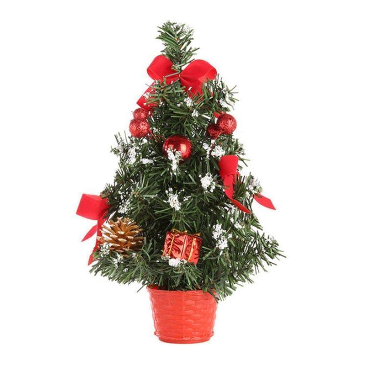 ミニ クリスマスツリー 卓上 ミニツリー 30cm 40cm オーナメント付き 小さめ クリスマス飾り おしゃれ キラキラ 雰囲気満々 暖かい 飾り |  | 03