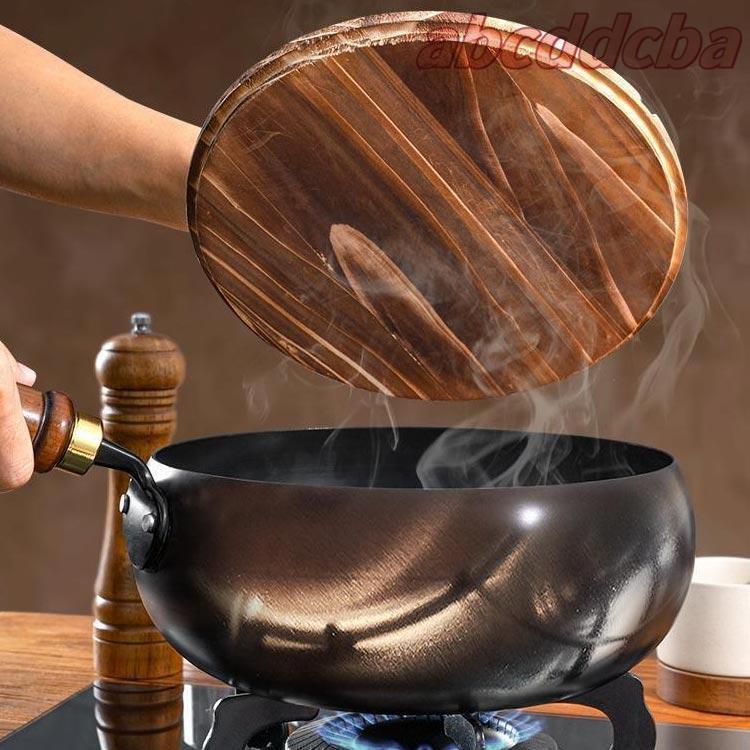 鍋 フライパン 鉄鍋 木柄 24cm 中華鍋 鉄フライパン 焦げ付かない 伝統鉄鍋 鉄製中華鍋 焦げ付き防止 軽量設計 省エネ |  | 03