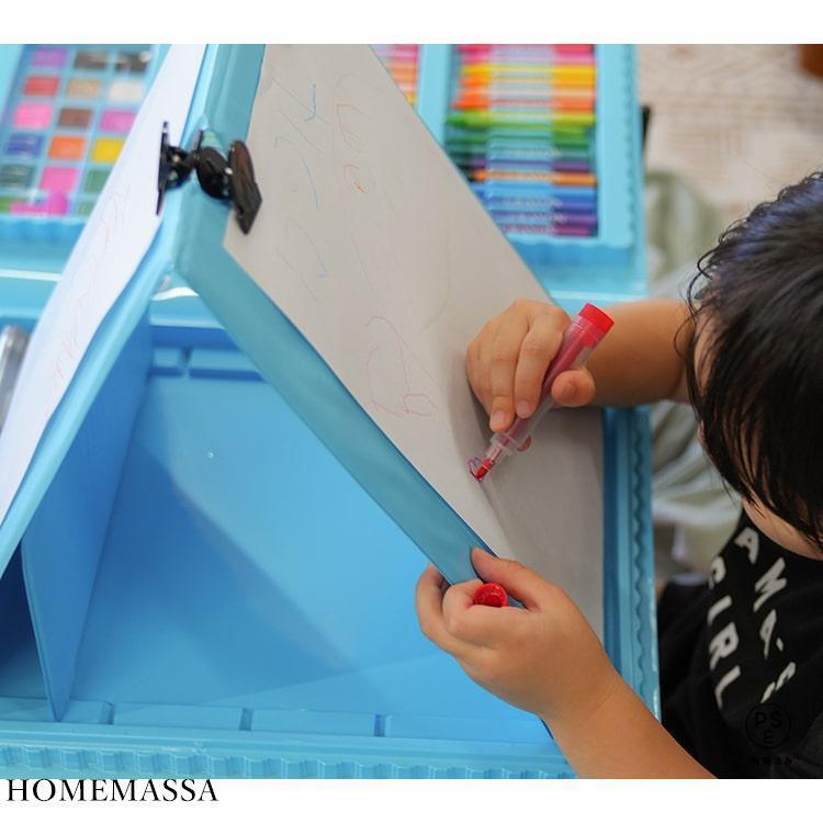お絵描き セット お絵かき ボード 208ピース 誕生日 クリスマス プレゼント 入学 入園 祝い 色鉛筆 クレヨン 絵具 文房具セット 男の子 女の子 キッズ |  | 13