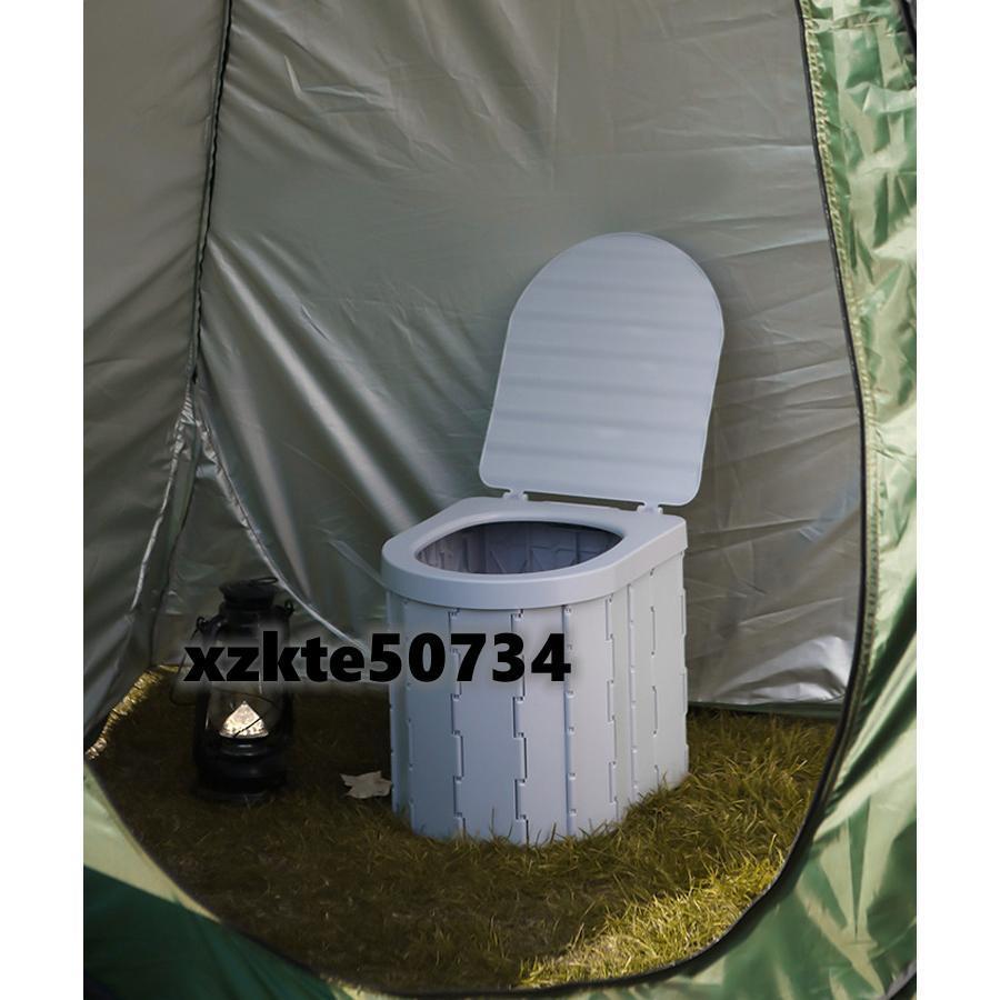 簡易トイレ テント セット 非常用 災害用 防災 水洗 凝固剤 折りたたみ 車 トイレ 介護 処理袋 キャンプ アウトドア 登山 避難 緊急 携帯 グッズ ２点セット |  | 06