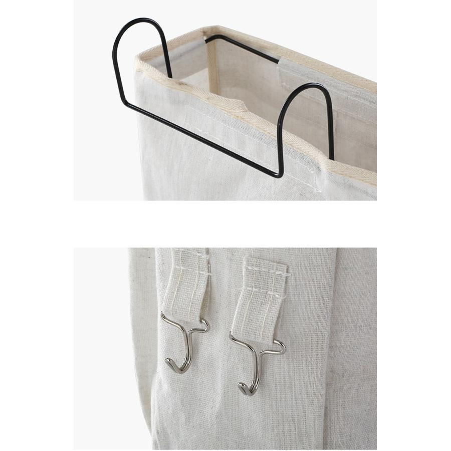 ベッドサイド収納 収納ケース 収納ポケット デスク 麻風 吊り下げ収納 収納ラック 小物収納 シンプル おしゃれ インテリア |  | 02