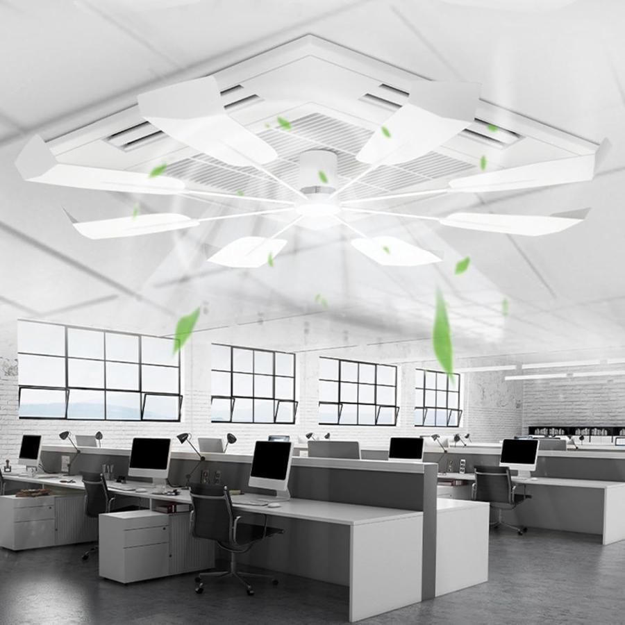 エアコン プロペラ エアコン風防 エアコン風板 セントラル エアコン 風向板 セントラル エアコン デフレクター ウィンド バッフル エアコン バッフル 図書館ホー |  | 04