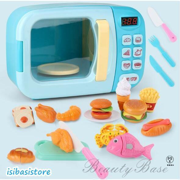 おままごと おもちゃ 電子レンジおもちゃ 31PCS 子供キッチンプレイセット ままごと遊びセット 子供用 おもちゃ 親子ゲームプレゼント 知育玩具 |  | 02