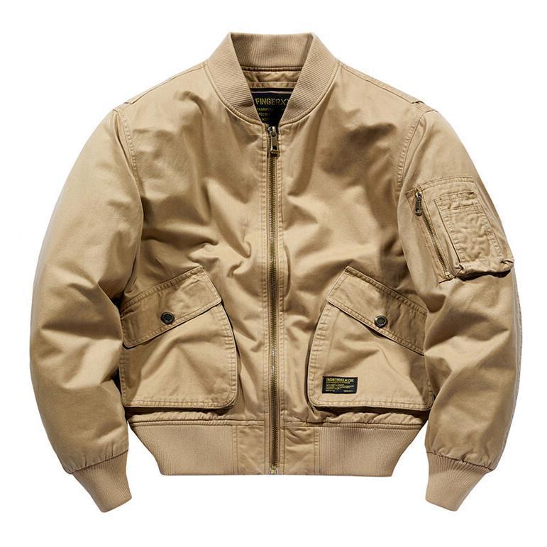 中綿入りma1 メンズ フライトジャケット 中綿ジャケット キルティングコート 綿生地 ソフト ミリタリー ジップアップ アウトドア ワークジャケット |  | 09