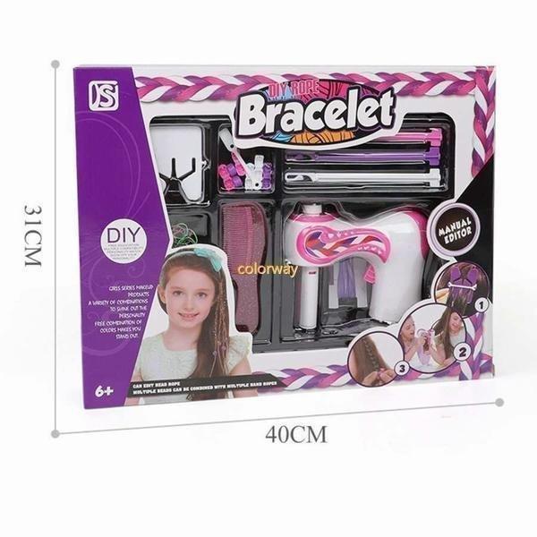 髪編みツール 髪ブレイダー ヘアアレンジ まとめ髪 髪型 子供 おもちゃ アレンジツール 編み込み 自動ヘアブレイダー 新品 |  | 10