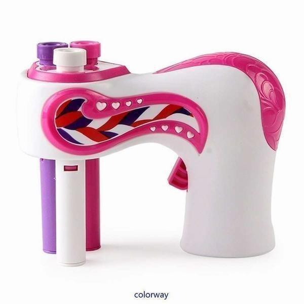 髪編みツール 髪ブレイダー ヘアアレンジ まとめ髪 髪型 子供 おもちゃ アレンジツール 編み込み 自動ヘアブレイダー 新品 |  | 01