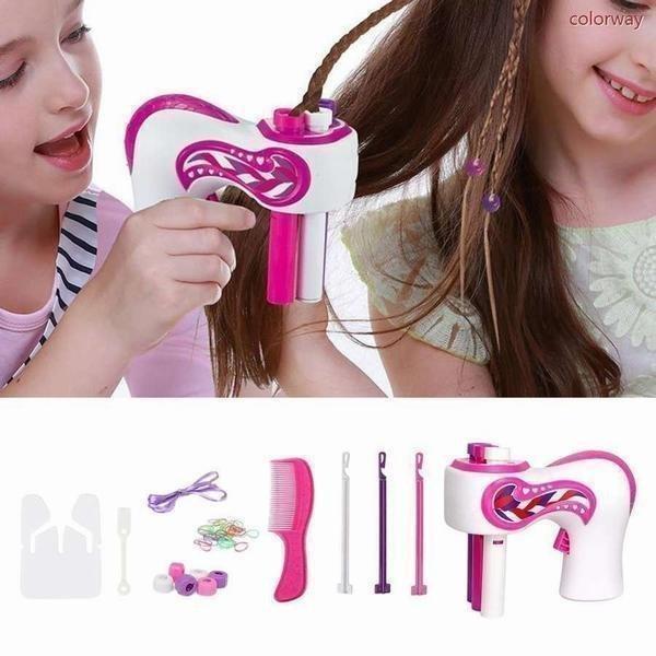 髪編みツール 髪ブレイダー ヘアアレンジ まとめ髪 髪型 子供 おもちゃ アレンジツール 編み込み 自動ヘアブレイダー 新品 |  | 05