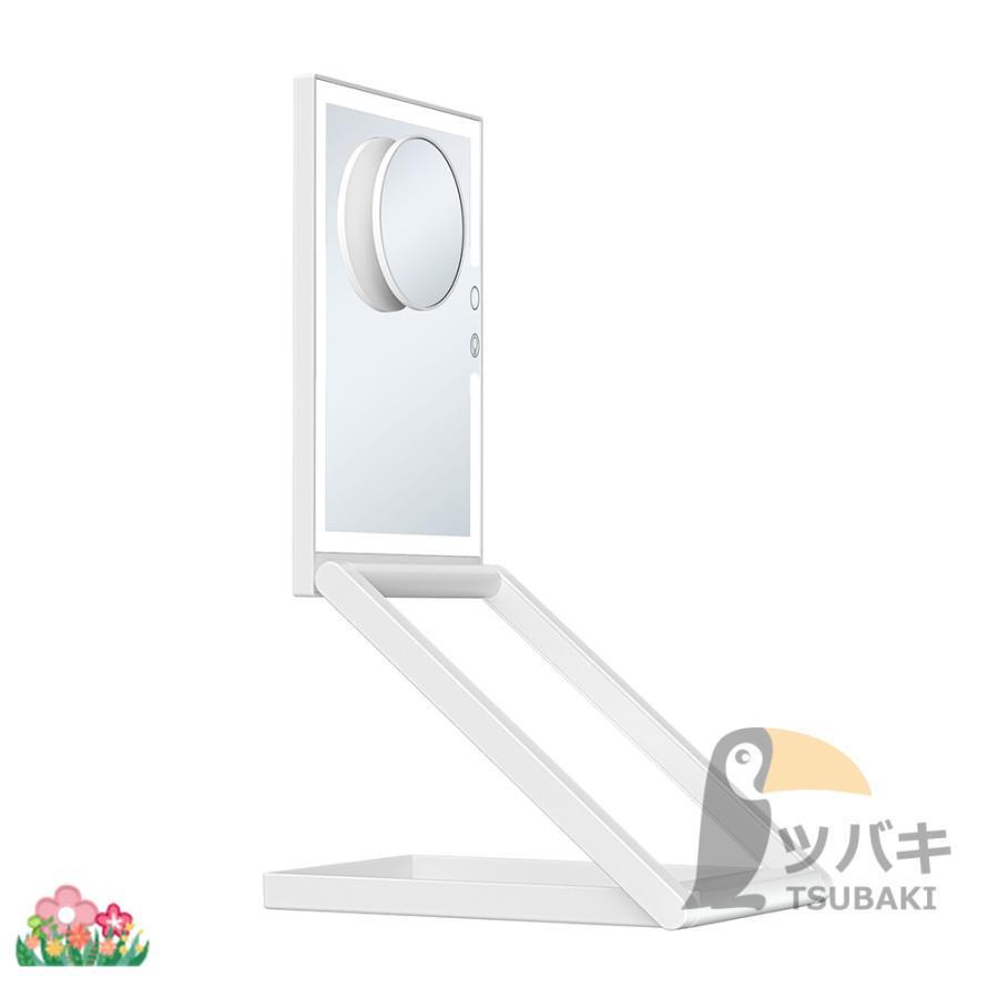 女優ミラー ledライト付き 卓上ミラー 10倍拡大鏡 8インチ USB充電式 高さ調整 多角度調整 無段階調光 おしゃれ 卓上鏡 ライト付き メイク鏡 化粧鏡 プレゼント |  | 12