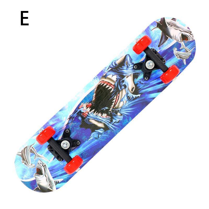 スケボー 子供用 スケートボード 15色 軽量 ダンス 練習 女の子 男の子 誕生日 お祝い ギフト プレゼント キッズ 滑らかな乗り心地 |  | 05