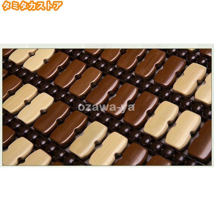 車 シートカバー 竹/車用/内装パーツ/カークッション カーシート Ｌ字型クッション 椅子カバーマット　竹素材の快適シートです ソファクッション |  | 03