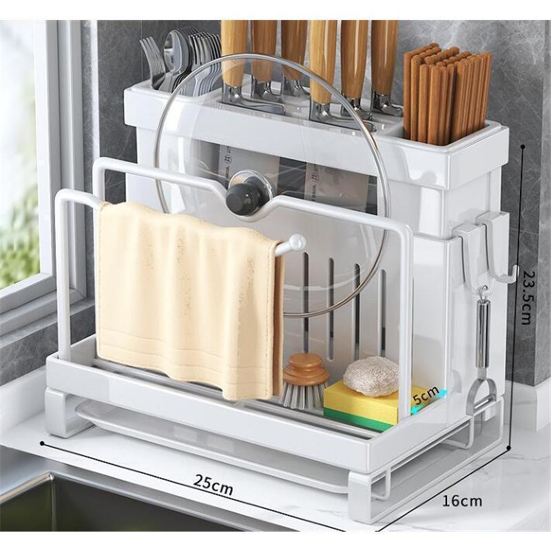 包丁スタンド まな板スタンド 多機能 ナイフスタンド 箸立て ツール 包丁ホルダー まな板立て キッチン 収納 コンパクト マルチ 鍋蓋置き 調理器具 |  | 13