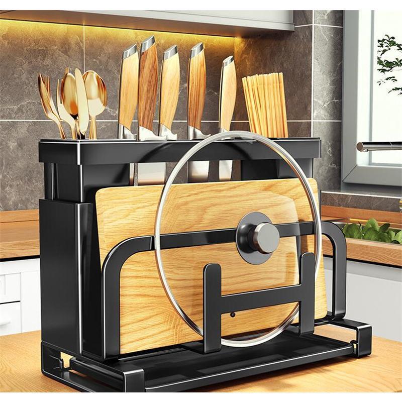 包丁スタンド まな板スタンド 多機能 ナイフスタンド 箸立て ツール 包丁ホルダー まな板立て キッチン 収納 コンパクト マルチ 鍋蓋置き 調理器具 |  | 15