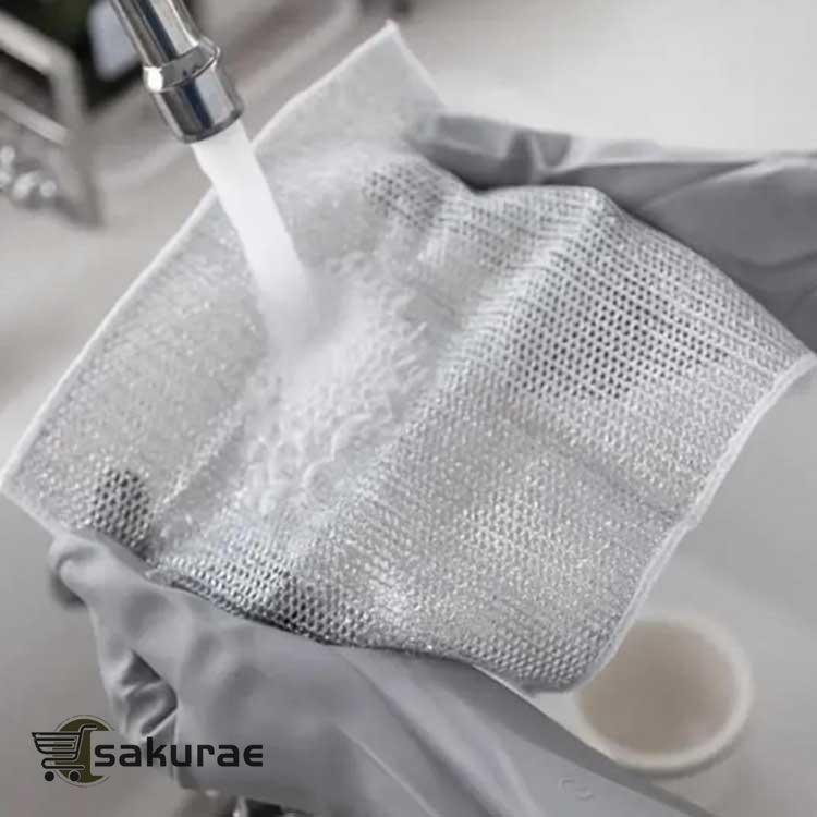 20枚セット！ワイヤーふきん クロス 金属ふきん 食器洗い雑巾 メッシュ ボトル洗浄 食器洗い 20枚セット！ワイヤーふきん キッチンタオル 再利用可 |  | 04