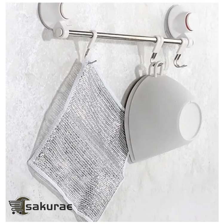 20枚セット！ワイヤーふきん クロス 金属ふきん 食器洗い雑巾 メッシュ ボトル洗浄 食器洗い 20枚セット！ワイヤーふきん キッチンタオル 再利用可 |  | 07