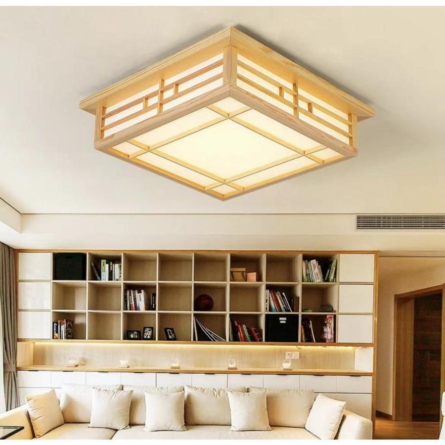 LED和風シーリングライト 天井照明 ~8畳 木目調 和風 照明 おしゃれ 天井照明 日本式禅ランプ 和室 取付簡単 長寿命 和室/洋室/居間/寝室/洗面所/台所/廊下 |  | 06