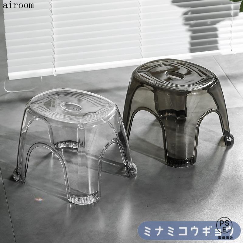 浴用椅子 バスチェア お風呂用イス バス用品 踏み台 いす 洗面台 風呂場 シンプル クリアカラー 無地 単色 クール おしゃれ |  | 06