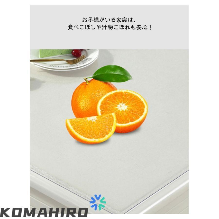 テーブルマット 透明 テーブルクロス ビニール おしゃれ 撥水 滑り止め PVC デスクマット 食卓カバー ダイニングテーブルマット 防水 撥油 耐熱 |  | 12