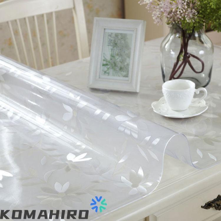 テーブルマット 透明 テーブルクロス ビニール おしゃれ 撥水 滑り止め PVC デスクマット 食卓カバー ダイニングテーブルマット 防水 撥油 耐熱 |  | 04