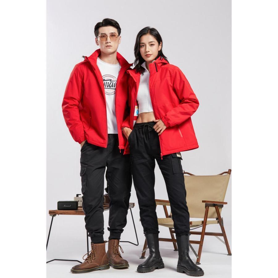 マウンテンパーカー メンズ レディース 裏起毛 撥水 登山 ボアジャケット ウインドブレーカー ジップアップ 釣り 厚手 防風 防寒 大きいサイズ 秋冬 |  | 10