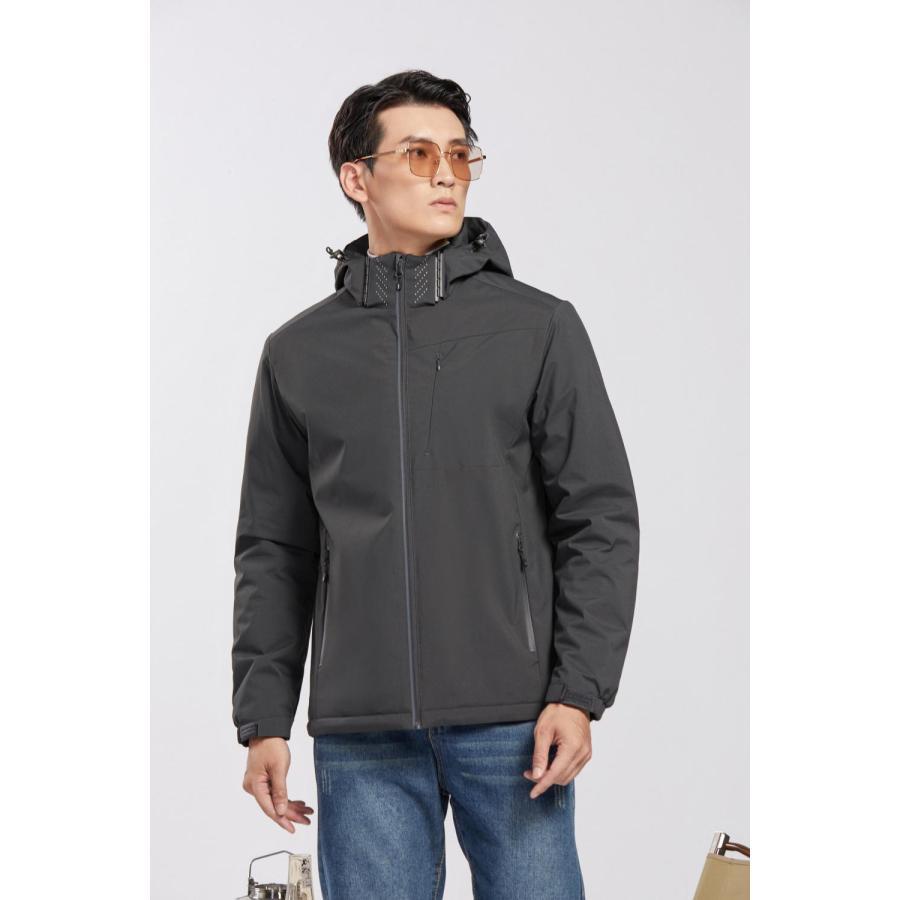 マウンテンパーカー メンズ レディース 裏起毛 撥水 登山 ボアジャケット ウインドブレーカー ジップアップ 釣り 厚手 防風 防寒 大きいサイズ 秋冬 |  | 13